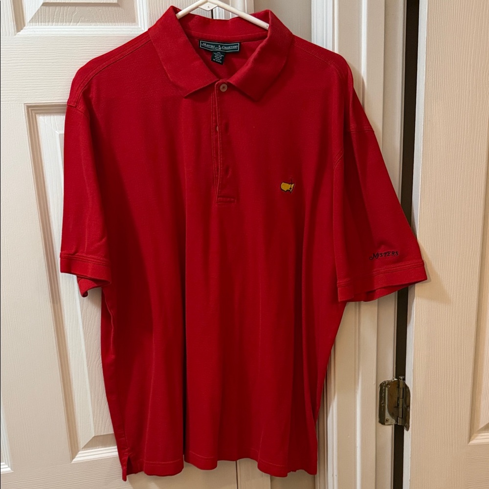 Masters’ Red Polo